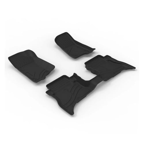 Car Floor Mats TPE Car Foot Mats Liner Pad Anti-Skid Protection Accessories Compatible With Jeep Wrangler 4 Door 2021-2024 LHD C