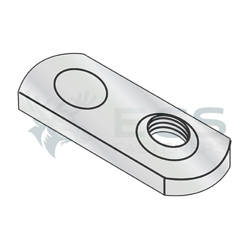 Generic M6X1.0 Metric Weld Nut with One Projections Steel Plain - ECS-M6NWP1