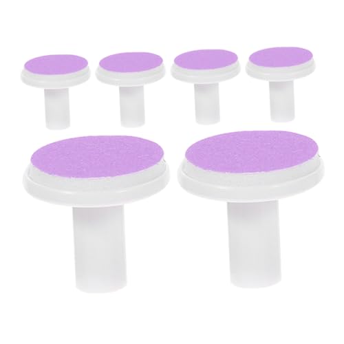 NOLITOY Nail Trimmer Pad 6 Pack Baby Nail Buffer for Newborns and Toddlers Electric Nail Grinder Cushions