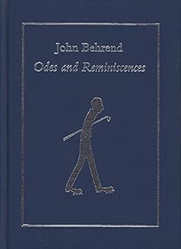 Hardcover John Behrend - Odes and Reminiscences Book