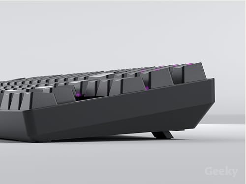 Teclado mecánico TKL Geeky GK80 soluciona falta de espacio en mesa 6