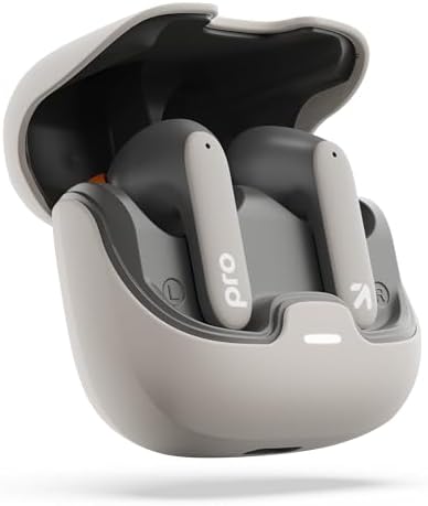GOBOULT Z40 Pro with 100H Playtime, Zen Quad Mic ENC, 45ms Low Latency Gaming, Premium Rubber Grip Case, 13mm Bass Drivers, Bluetooth 5.3, TWS Truly Wireless in Ear Earbuds (Dawn)