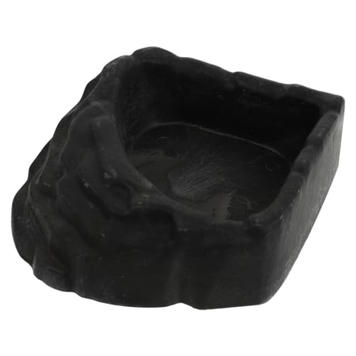 UPKOCH シー爬虫類用餌入れ エサ容器 ペット用給餌ツール 滑らかな内面で清掃しやすい 耐熱性 耐腐食性素材 使用可能な給水皿としても対応