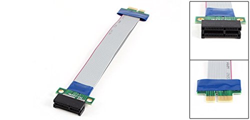Amazon.co.jp: PCI-E 1X スロットライザー延長ケーブル フレックス延長