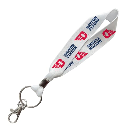 Dayton Flyers Officially Licensed 6-Inches Long Cloth Keychain Lanyard