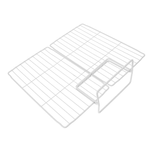 STOBAZA Divisor De Alambre para Congelador Separador De Rejilla para Organizar Alimentos Frigorífico Partición De Almacenamiento Resistente para Supermercados y Cocinas Comerciales
