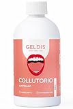 GELDIS Collutorio senza Alcool, Uso quotidiano con Fluoro, Aloe Vera ed Equiseto, Protezio...