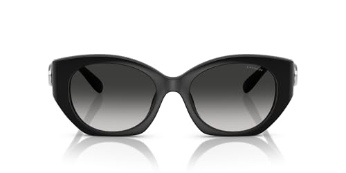 COACH Women's Hc8407u Universal Fit Oval Sunglasses