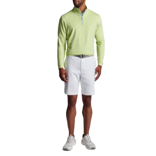 PETER MILLAR Men's Crown Sport Perth Performance Quarter Zip, Spritzer M4