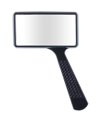 Igoolee Handheld Rectangular Magnifying Glass, Large Horizontal Magnifier Glass 3X Magnification for Reading or Hobby