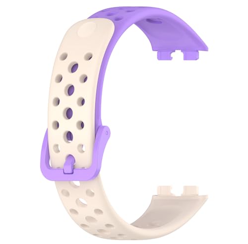 [SHEAWA] for Huawei Band 10/9/8 �o���h �x���g �V���R�� �����o���h �ʋC���ɗD�� �����x���g �A�N�Z�T���[ (�A�C�{���[×�p�[�v��)