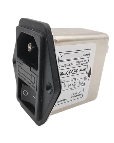 Filtro potencia monofásica para el taller informático y equipos de sonido de hogar