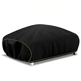 【Matériau de Haute Qualité】-Fabriqué en tissu Oxford 420D résistant avec un revêtement PU argenté à l'intérieur des double piqûre couture, cette housse barbecue exterieur offre une excellente imperméabilité, une protection anti-UV et une résistance à la déchirure et le garde propre et prêt à l’emploi toute l’année.