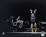 Livvy Dunne Signed 8x10 LSU Tigers Spotlight Photo Fanatics - Autographed College Photos