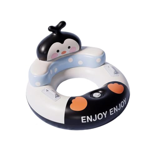 Snow Tube - Inflatable Glacier Penguin, Thickened PVC Sled For Hill | 87x58cm Inflated Size | Heavy Duty Thickened PVC Material 