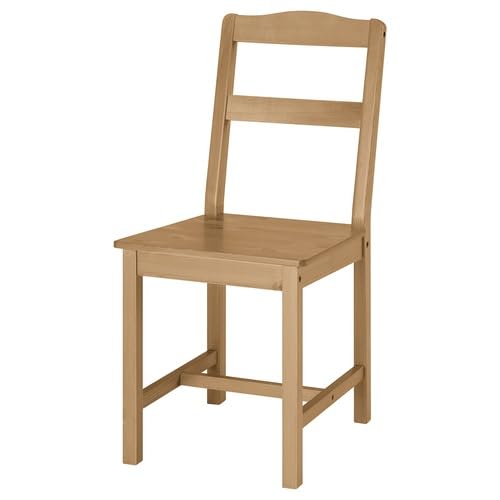 セット✴︎イケア レールハムン ダイニングチェア アームレス パイン材 クッション Amazon|IKEA イケア チェア アンティークステイン パイン材