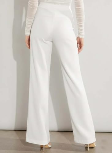 Image of KOTTY Women's High-Rise Straight Fit Stretch Pants for Office, Casual and Smart Wear