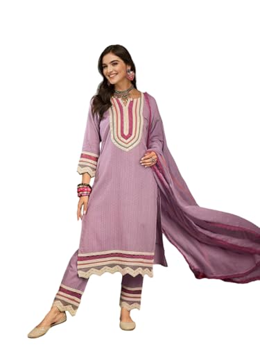 Image of ishin Yoke design kurta with pants and dupatta