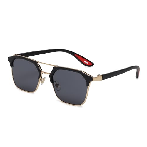 Image of Dervin UV Protected Square Sunglasses For Men & Women