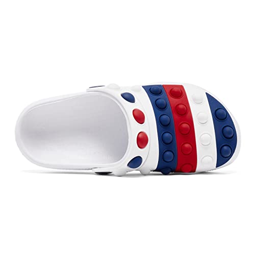 Engtoy Kids Clogs Boys Girls Garden Shoes Slip On Kids Slides Sandals Funny Lightweight Beach Slippers Little Kid #TOP4