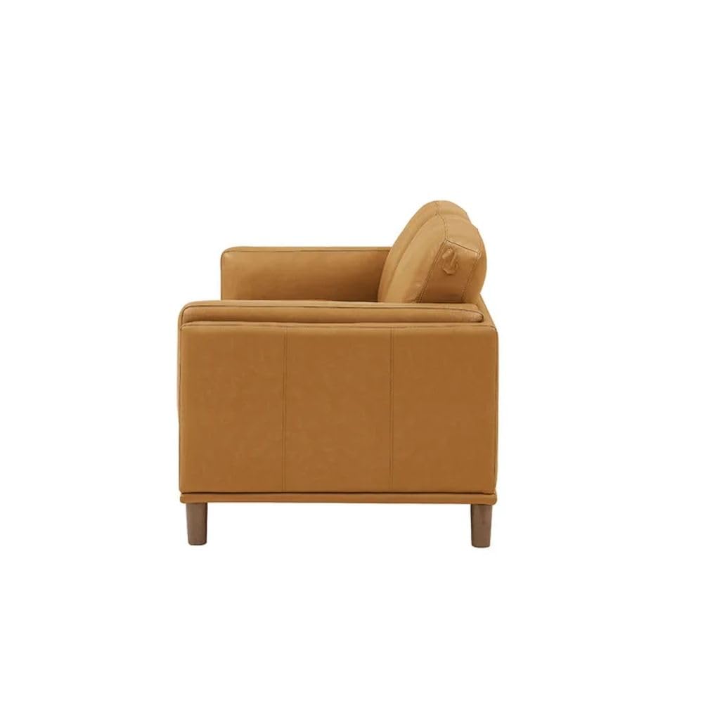 INLENDISH Reach Leatherette 3+2+1 Wonderful Level of Comfort and Stylish Brown Sofa Set for Living Room 2