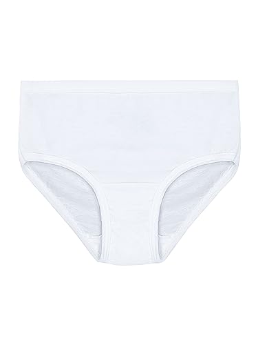 image for Fruit of the Loom Girls' Tag Free Cotton Brief Underwear Multipacks, L