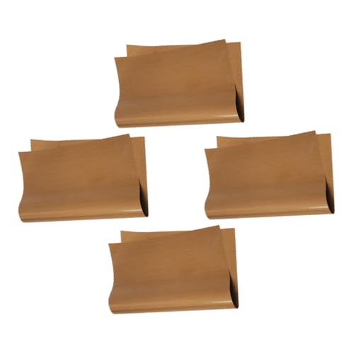 COLLBATH 4 Blätter Backmatte Hitzebeständig und Wiederverwendbar Antihaftbeschichtete Backofeneinlage aus Hochtemperaturbeschichtetem Material für Backblech Vielseitig als Backpapierersatz
