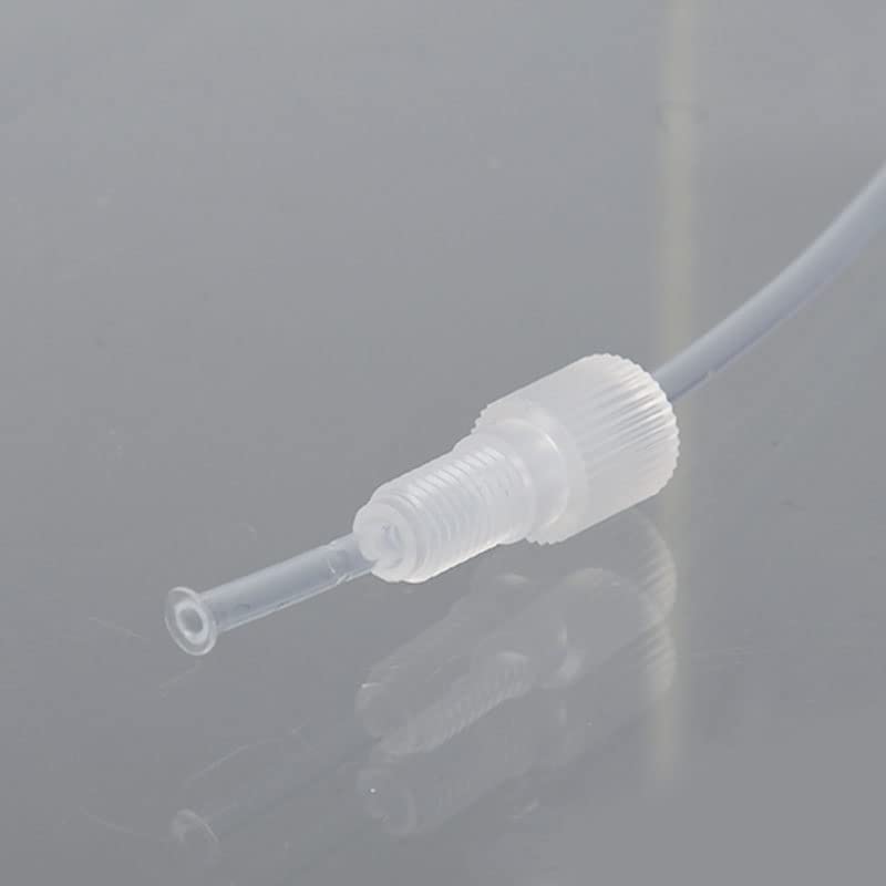 FEP Tube Connectors Stub End Joint Quick Coupling Anti High Pressure 1.5Mpa Multiple Choices PP Material Flanged Fitting - (Color: 1-4-28UNF-032-PP)