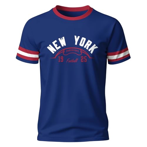 Image of ANTKING T-Shirt Custom Name Number Crewneck Short Sleeve for Men Youth Gifts