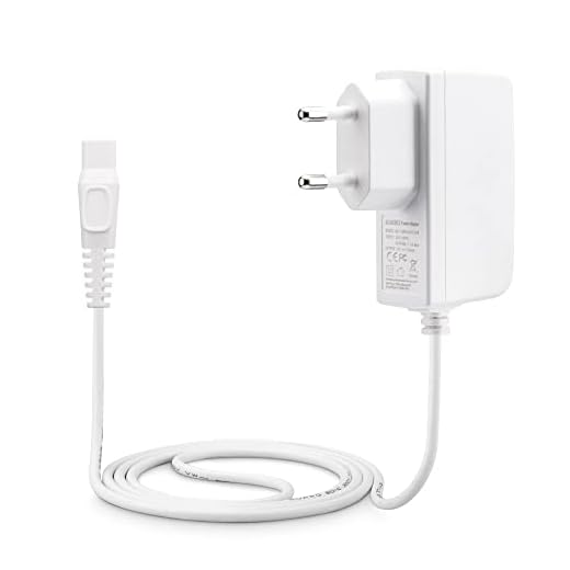 Aukru 15V Ladegerät Netzteil Ladekabel für Philips BRL175/00 BRL170/00 SatinShave Prestige Elektrischer Nass- und Trockenrasierer