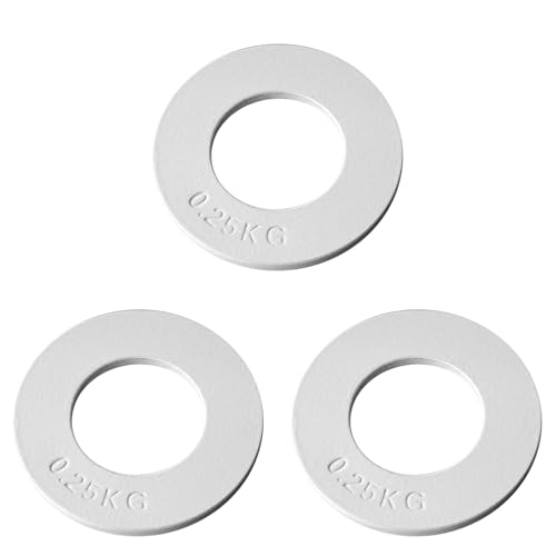 Uikdjgu 3X Pesas Fraccionales Pesas Fraccionadas Mini Placas De Pesas Placas De Entrenamiento De Fuerza Accesorio De Disco Preciso 0,25Kg