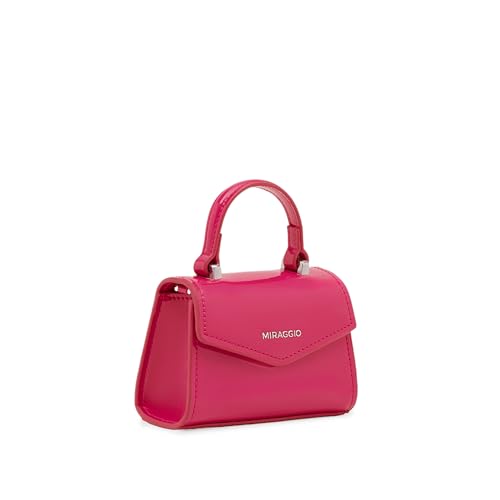 Image of Miraggio Roxie Top Handle Mini Sling Bag With Adjustable & Detachable Crossbody Strap | Crossbody Bag For Women Casual Holiday Look | Statement Bags For Women