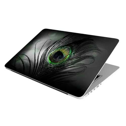 Image of Laptop Skin Stickers HD Quality Sticker for Laptops Upto 15.6 inch (Dustproof|Waterproof|Scratchproof|Reusable) - BE PCOCK FTHR