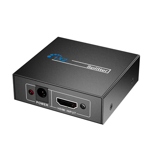Distribuidor de video HDMI 1 entrada 2 salidas Full HD duplicador pantalla PC