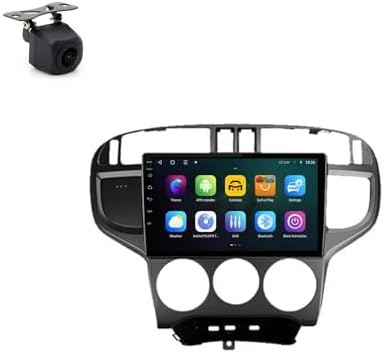 Android 9 Inch Touchscreen Car Radio Stereo for Hyundai Matrix 2001-2010 with Carplay Android Auto GPS Navigation with BT WiFi USB Mirror Link FM Auto Parts(1+32G)