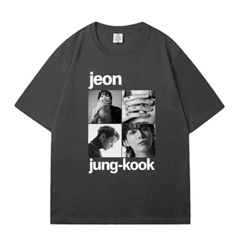 AXQAJL Sudadera con Capucha gráfica de Jungkook, mercancía de Apoyo al K-Pop for...
