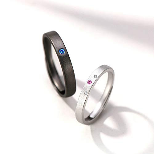 Bague argent taille réglable pour couple fini les erreurs de taille de doigt - 6