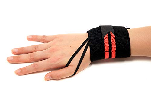 Munhequeira Crossfit Powerlifting 100% Nylon Odin Fit