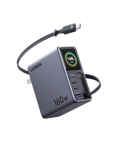 UGREEN Nexode Pro 160W Charger w/ Retractable Cable - image 1