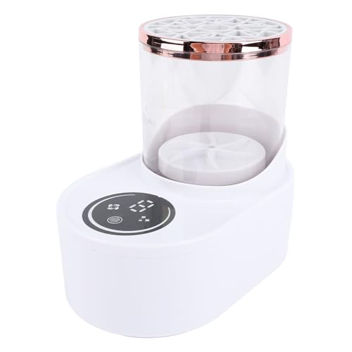 Nettoyeur de brosse de maquillage électrique à rotation automatique pour un soin doux en profondeur
