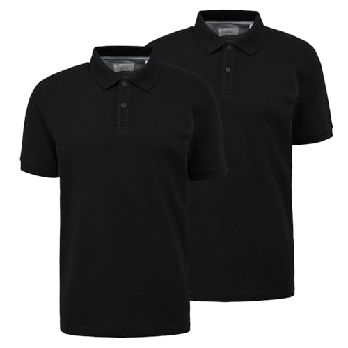 s.Oliver Herren Polo-Shirt 2138262, 0100, L