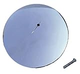 Dies ist nur die Kappe (Montageschraube im Lieferumfang enthalten, falls erforderlich - Rohr nicht im Lieferumfang enthalten).