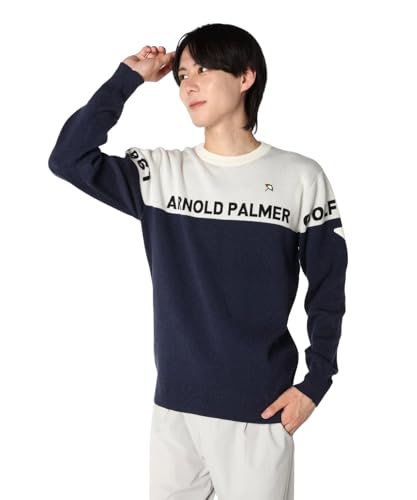 [Arnold Palmer] [�A�[�m���h�p�[�}�[] �S���t�E�F�A �Z�[�^�[ �����Y �o�C�J���[�N���[�l�b�N�Z�[�^�[ AP220204E01 NV XO