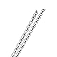 M METERXITY 2 Stück 250mm 304 Edelstahlrohr, 5mm Außendurchmesser 1mm Wandstärke nahtloses Edelstahlrohr für Bau/Maschinenbau/DIY-Basteln, Metallrohr [5x0.04x10IN]