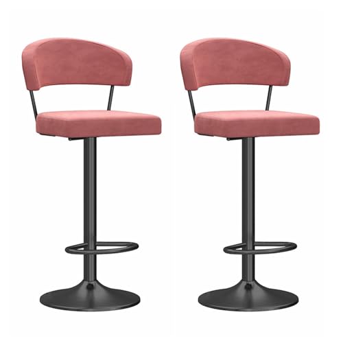 Tabourets de bar pivotants 360 chaises hautes rembourrées pour restaurant