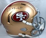 Dre Greenlaw Signed San Francisco 49ers F/S Speed Helmet - Beckett W Holo * - Autographed NFL Helmets
