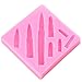 YIHUOMOLDS Bullet Fondant Silicone Molds For Cake Decorating Cupcake Topper Chocolate Candy Gum Paste Polymer Clay