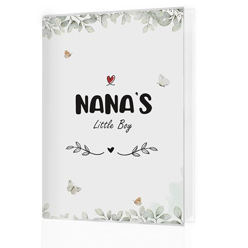Álbum de fotos Nana Gifts 4x6, regalos para abuela o nana en el Día de la Madre o cumpleaños, álbum pequeño de recuerdos para 18 bolsillos que contiene 36 fotos miniatura 1