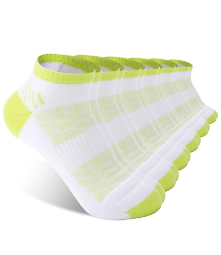 Image of BAMBOO COOL Womens Ankle Socks Bamboo Viscose Athletic Moisture-Wicking Low Cut Running Socks Cushioned Anti-Blister