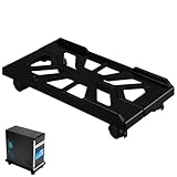 BETOOKY Verstellbarer CPU Ständer mit Rollen Mobilerpc Tower Halter aus Robustem ABS für Zuhause...